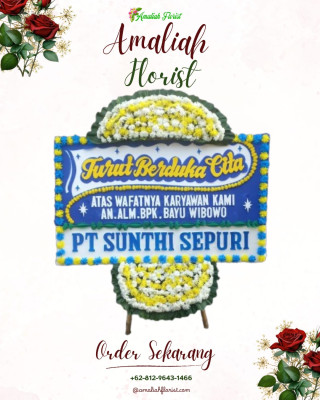 Papan Bunga Duka di Limbato