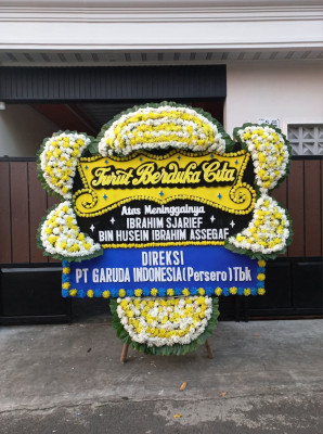 Papan Bunga Duka di Limbato
