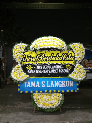 Papan Bunga Duka di Limbato