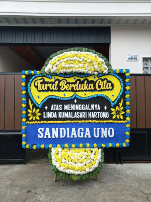 Papan Bunga Duka di Limbato